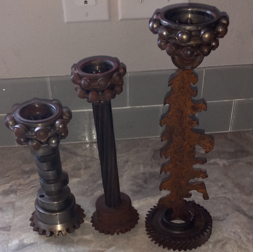 Steampunk Candelabra set